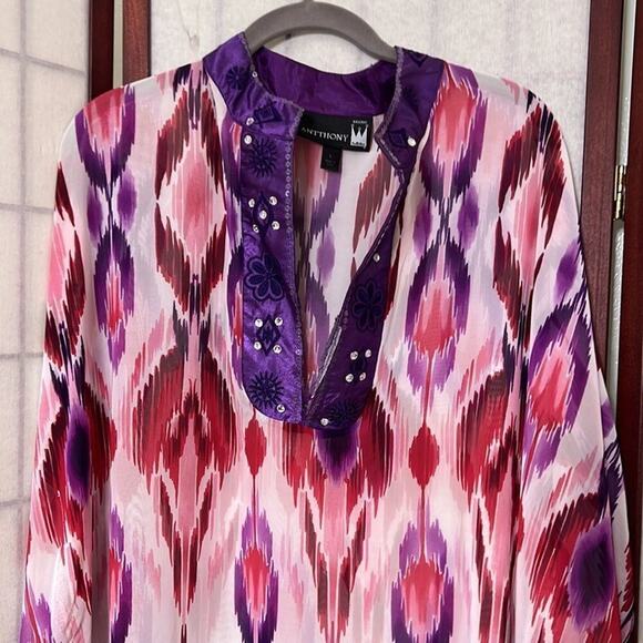 ANTHONY SWIMSUIT ONEPIECE COVERUP SIZE L - Picture 2 of 4